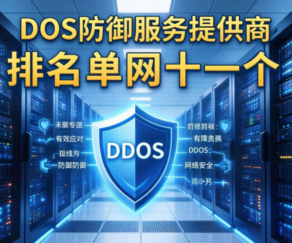 DDoS防御服务商推荐：这些排名前十的服务商值得关注