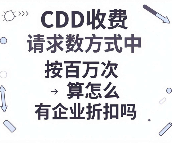 CDN请求数计费按百万次如何计算，企业使用有折扣吗？
