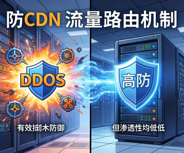 高防CDN与高防服务器大比拼：谁更容易被穿透？