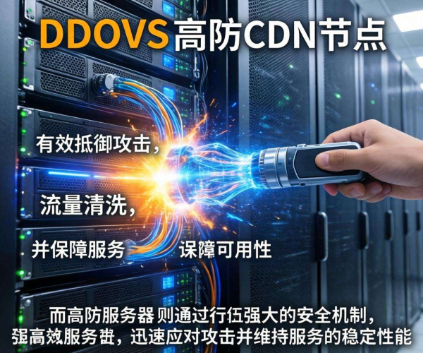 高防CDN与高防服务器在攻击响应上的差异剖析