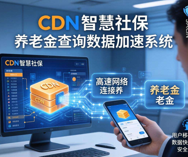 亚太CDN助力智慧社保：实现养老金查询数据高速精准加速