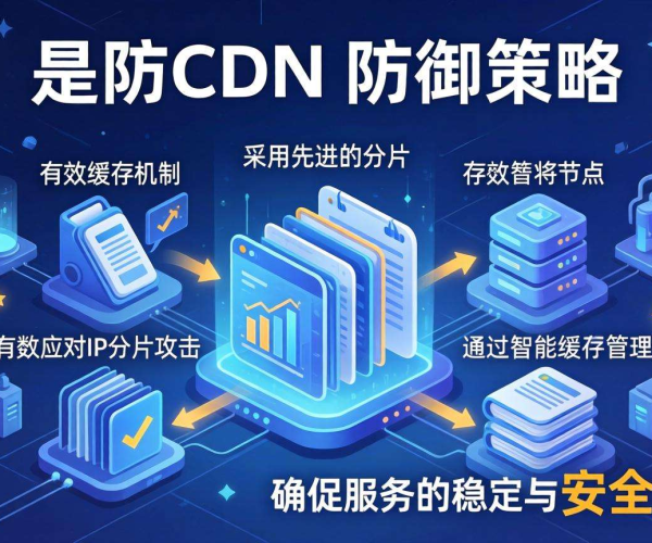高防CDN防御IP分片攻击时是否支持分片缓存策略