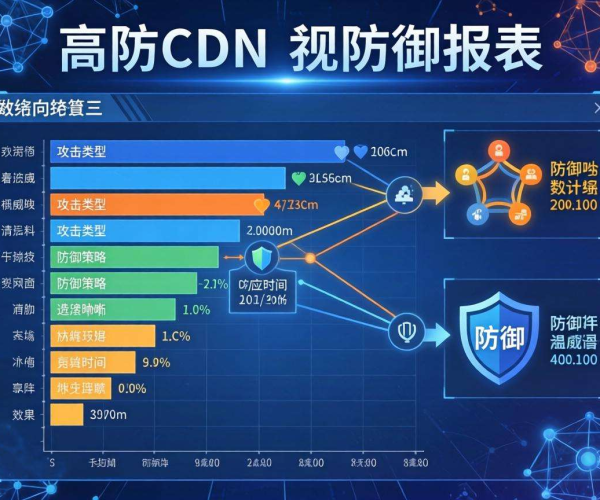 香港高防CDN防御报表：是否支持数据透视引关注