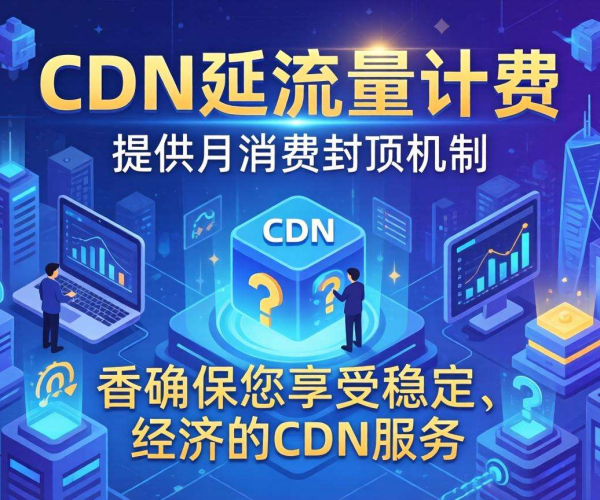 香港CDN按流量计费是否存在月消费封顶机制？